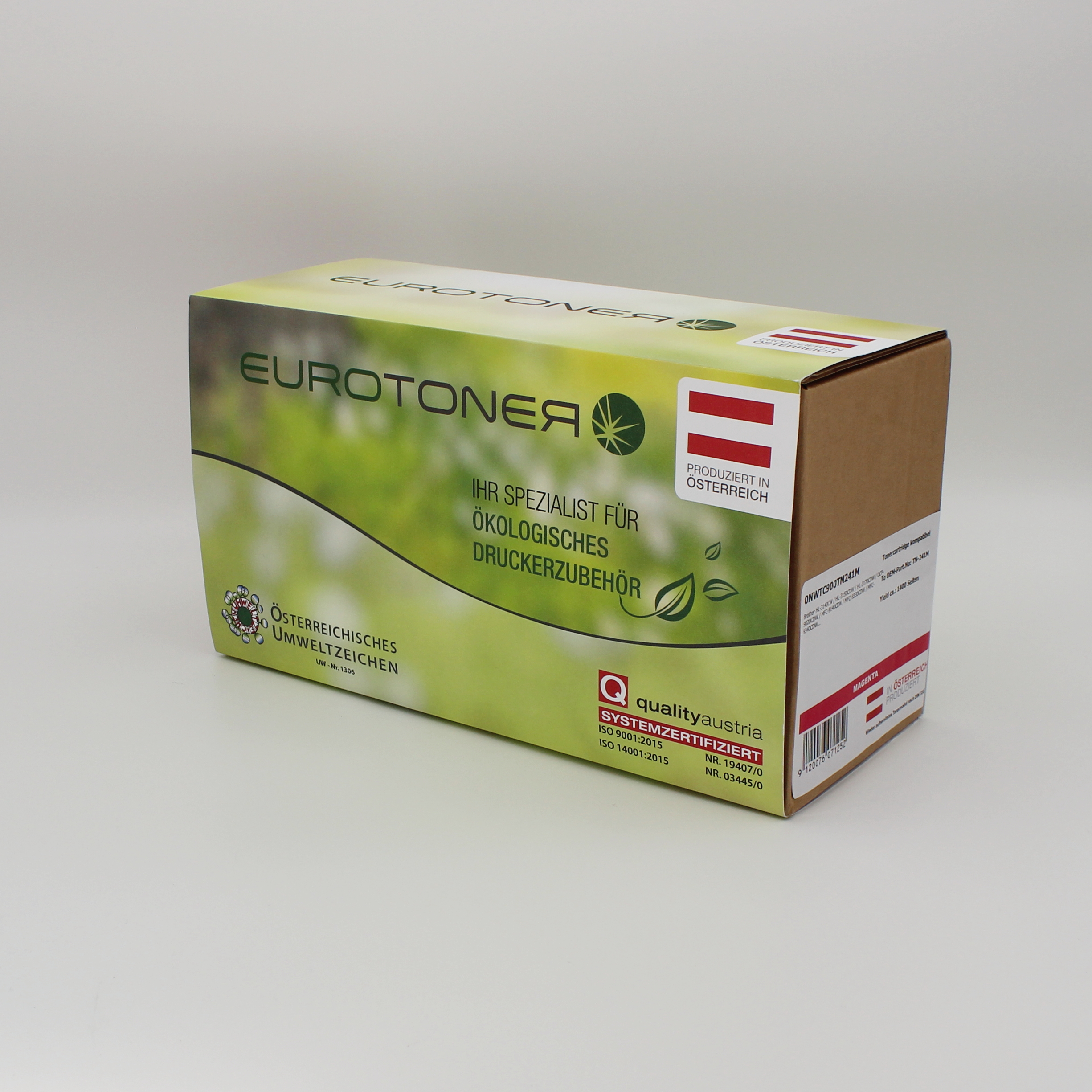 Eurotoner wiederaufbereitet fuer Brother TN-241 M magenta