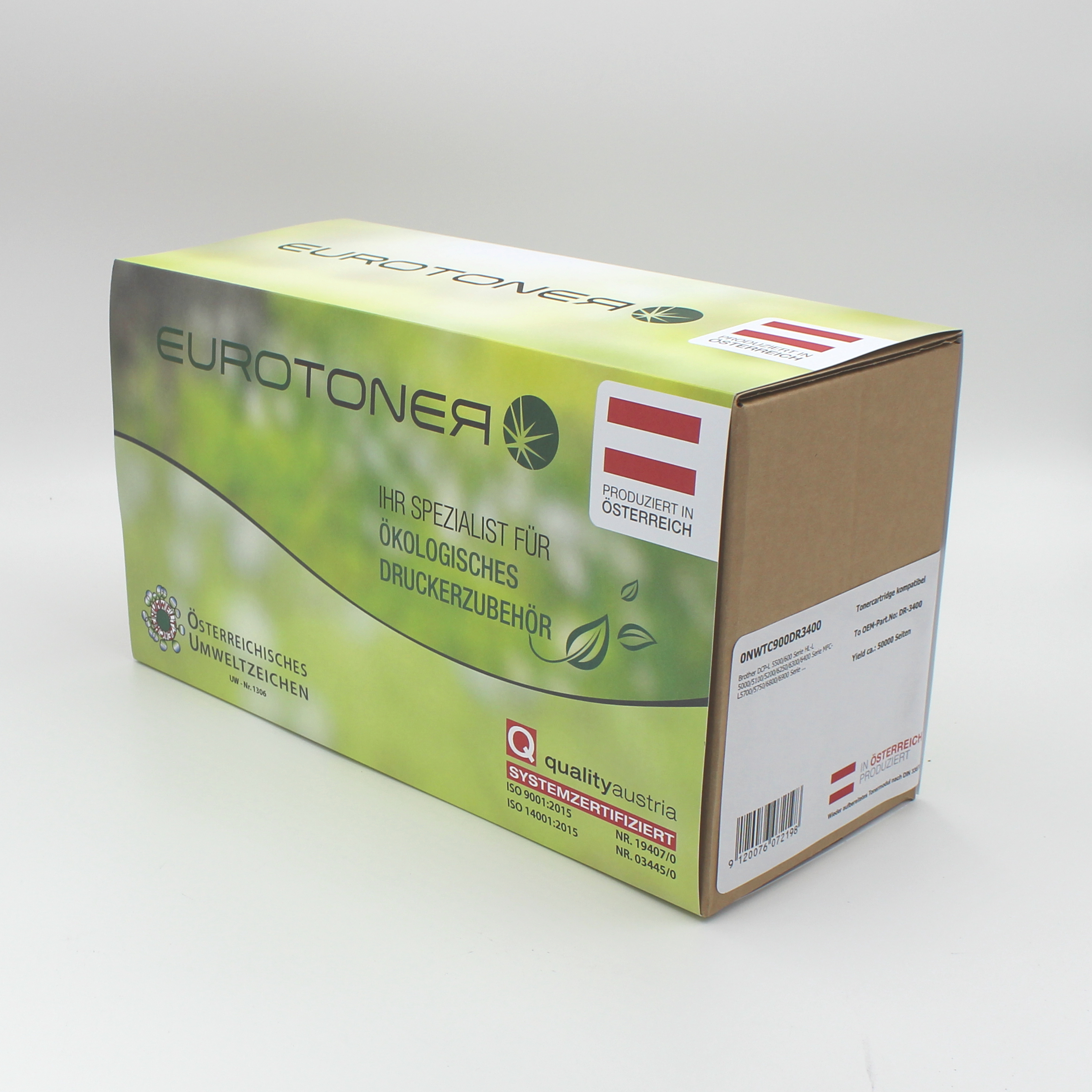 Eurotoner Trommeleinheit fuer Brother DR-3400