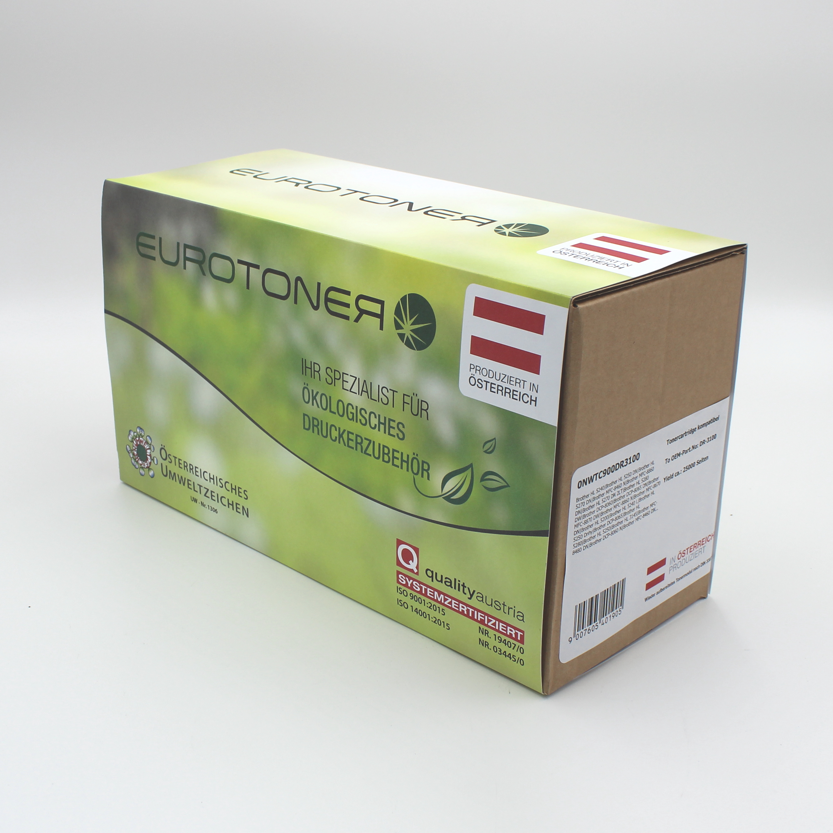 Eurotoner Trommeleinheit fuer Brother DR-3100