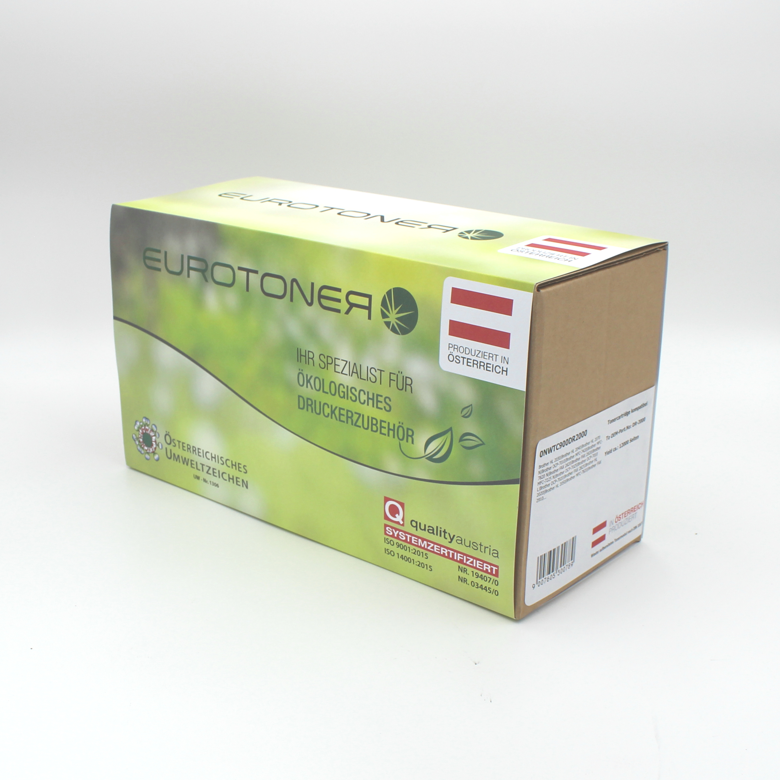 Eurotoner Trommeleinheit fuer Brother DR-2000