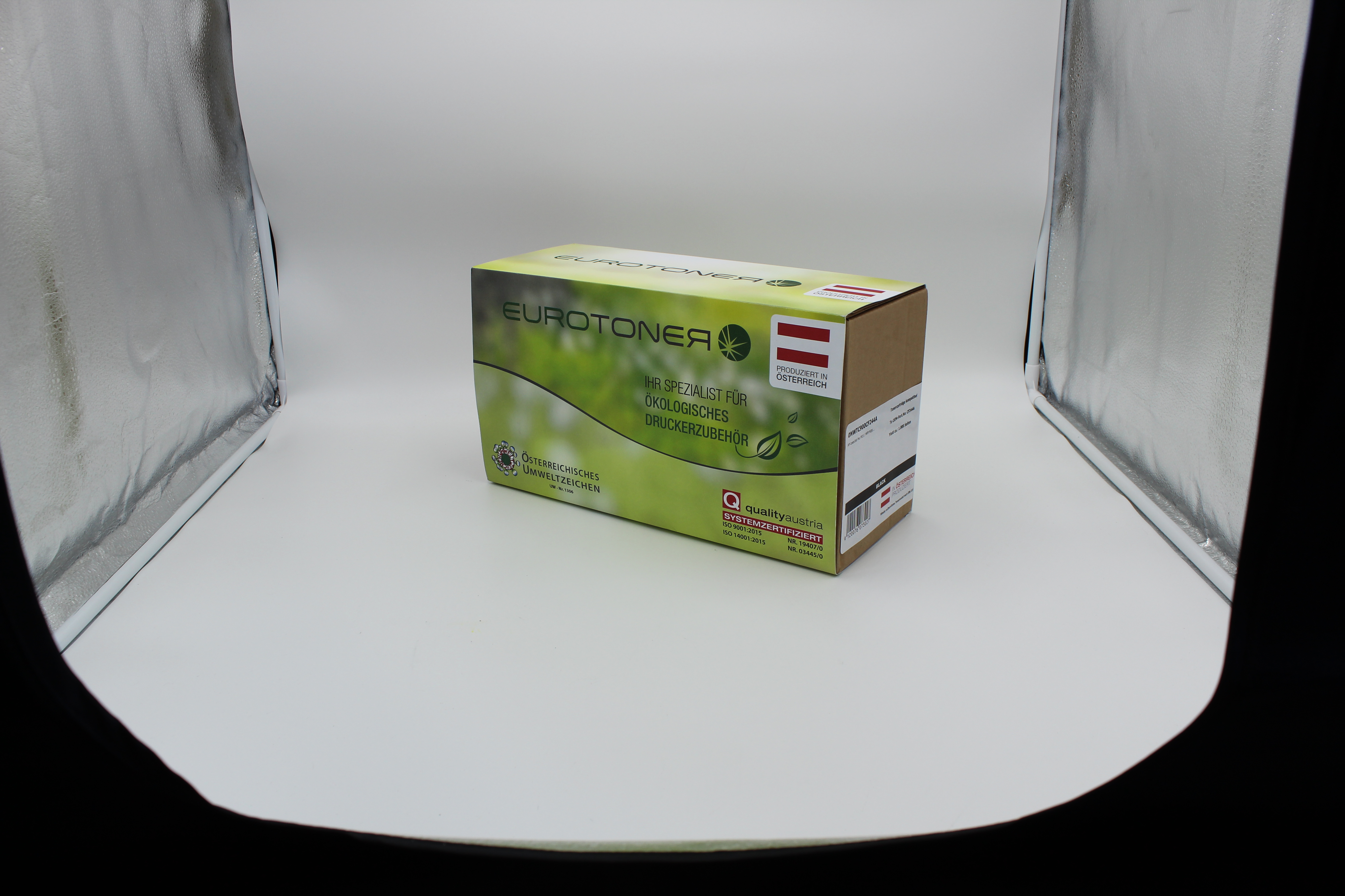 Eurotoner wiederbefuellt fuer HP CF244A schwarz