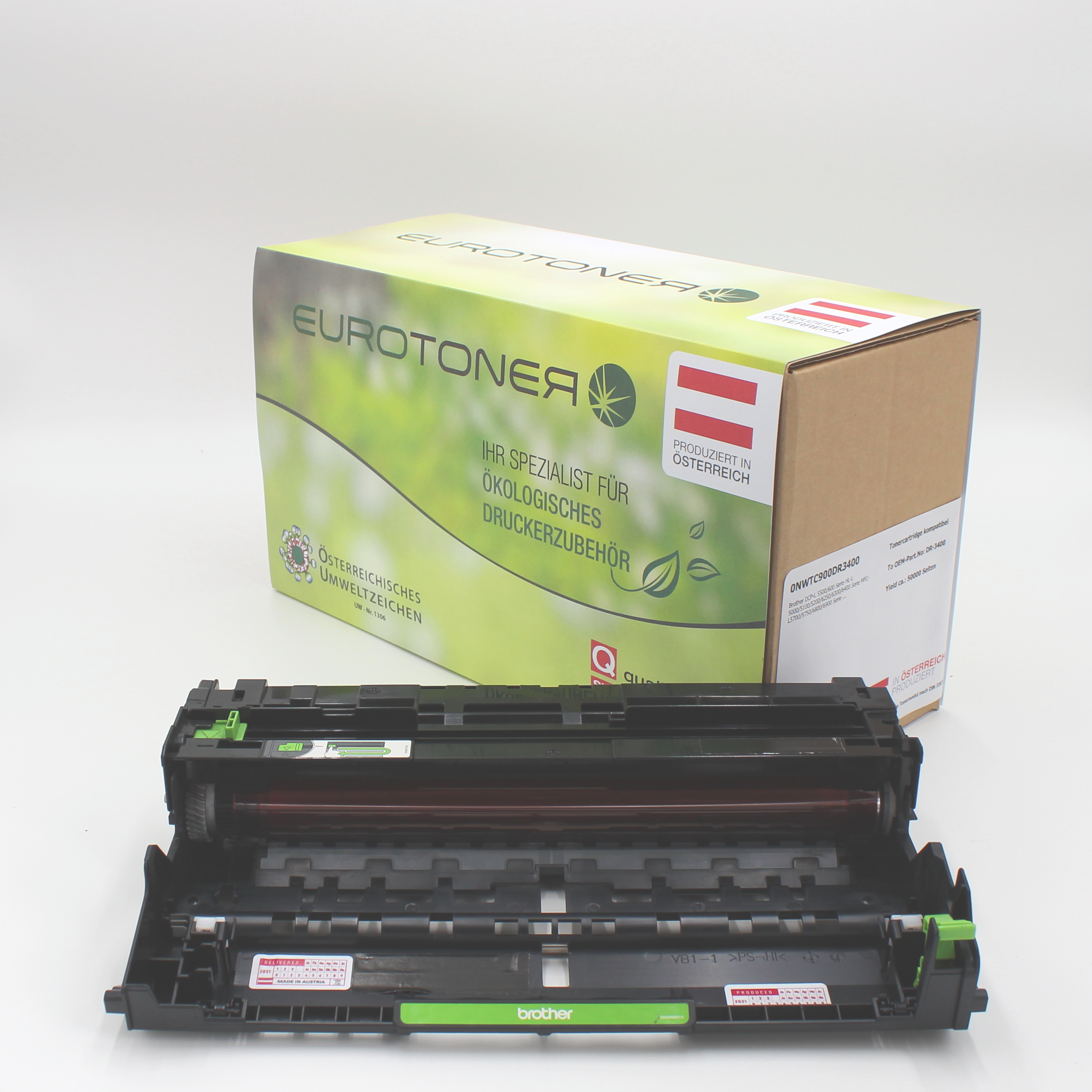 Eurotoner Trommeleinheit fuer Brother DR-3400